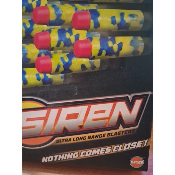 Copied - NSI Siren Ultra Long Range Blasters Performance Darts 20 Count - Picture 2 of 5